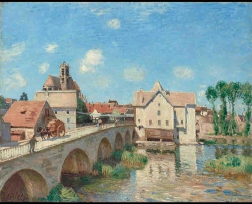 Holiday home Beautiful F2 5 Stops By Train From Paris Moret-sur-Loing